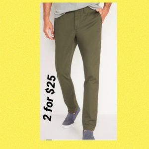 Ultimate Slim Chino Pant for Men - Olive